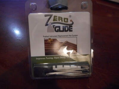NEW Gold Tone Zero Glide Replacement Slotted Nut For Fender P. Bass - ZS-17F