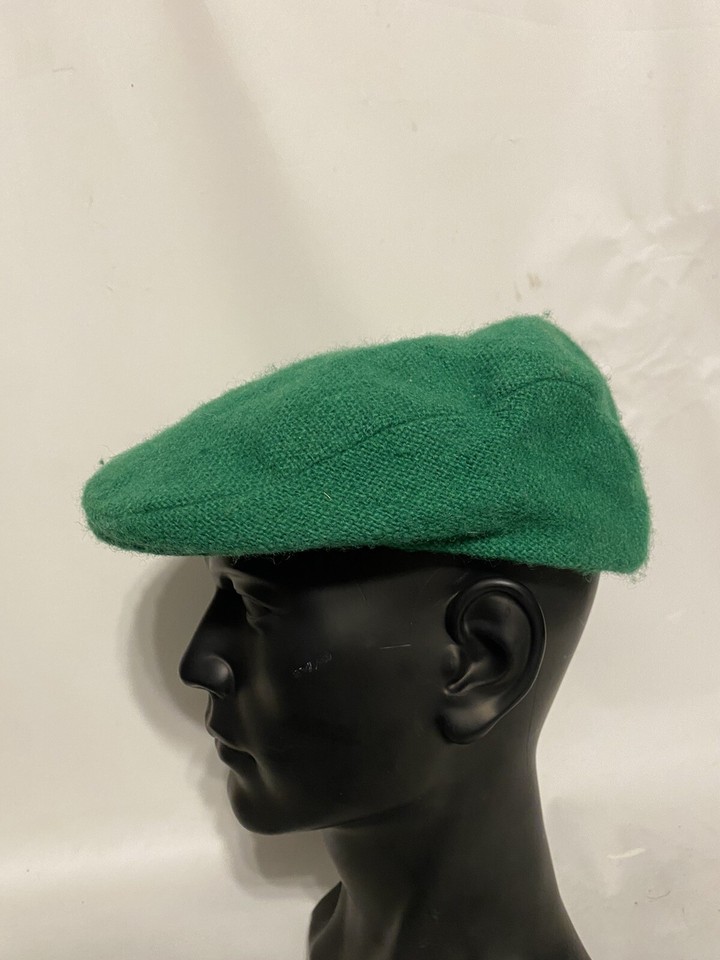 Chapeau Tweed Fedora Castlebar D'Irlande - Laine 100% Donegal Tweed - Taille 6 7/8 (54 Cm) - Vintage New Old Stock