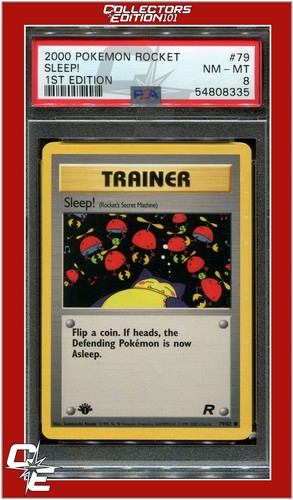 Sleep! (1st Edition) graded PSA 8 for sale on eBay