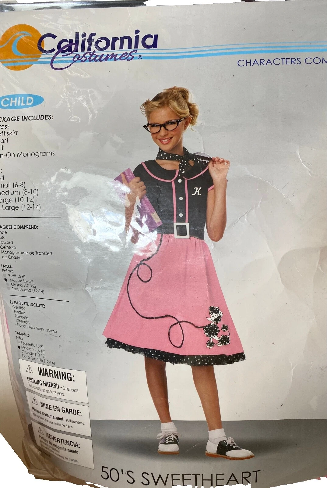 California Costume Collections Multi-Color 1950s Costumes for Women