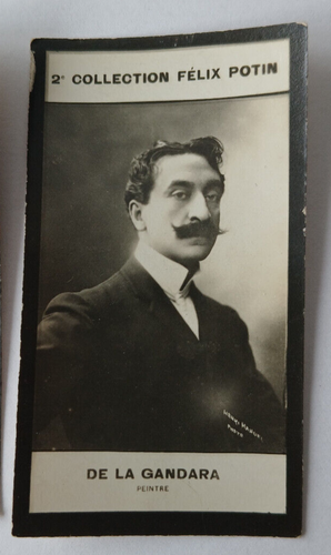 1908 Maler Maler Malerei Felix Klatsch Karte 2. Serie Bildkarte - Bild 2 von 4
