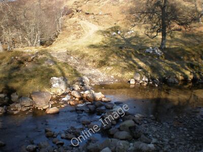 Photo 12x8 Ford across Coachan a' Mheallain Odhar beside Glenbuck Invergar c2010