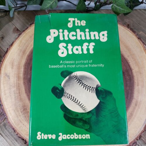 THE PITCHING STAFF ©1975 by Steve Jacobson z kurtką przeciwpyłową Wydawca Crowell - Zdjęcie 1 z 8
