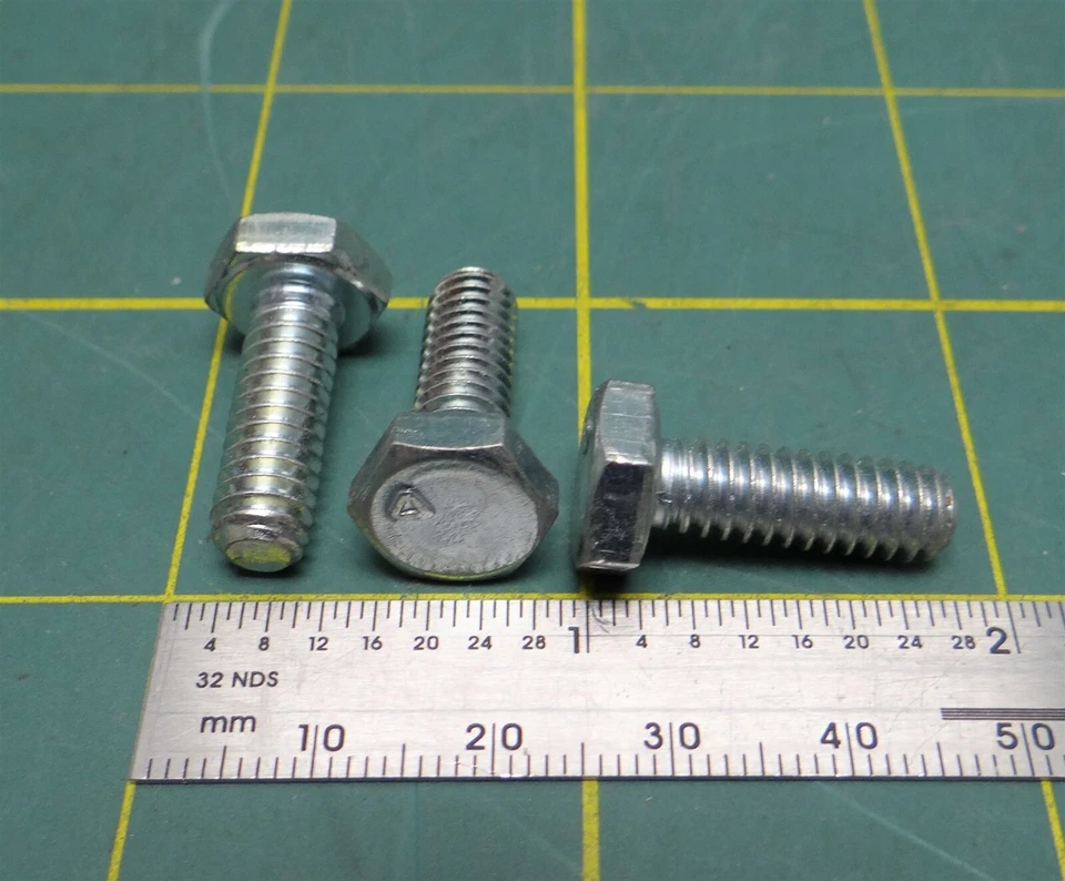 Lot of 7 Milwaukee 06-75-5860 Hex Head Screw 1/4-20 X 3/4" - Image 2 of 2