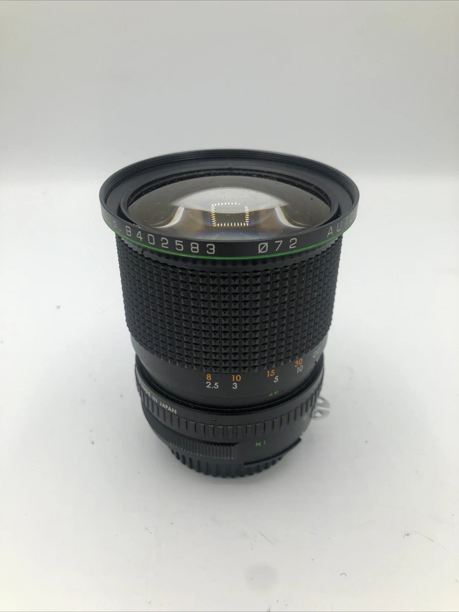 Pentax 28-80mm F/3.5-4.5 Takumar A Macro 2-Touch K Mount Manual Focus Lens