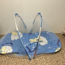 Care Bears Bassinet Quilt With Built In Netting 29 X 17.5  Sunshine Bear