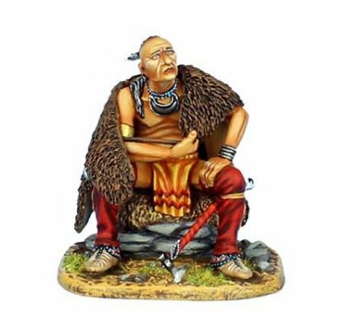 AWI096 Woodland Indian Ältesterhäuptling - Erste Legion Metall Miniatur Spielzeug Soldaten - Bild 3 von 4