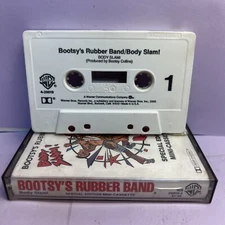 BOOTSY'S RUBBER BAND BODY SLAM! Cassette 1982 Single EX🦄