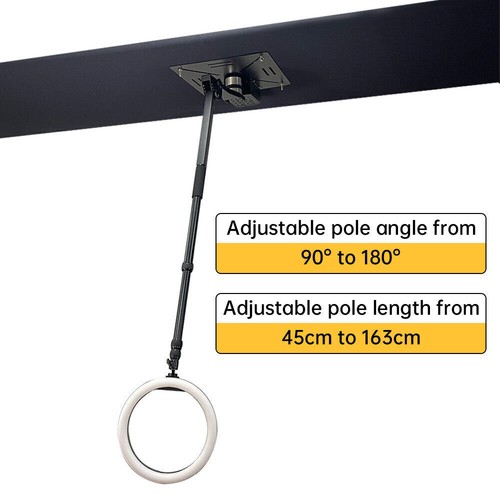 Overhead 360 Photo Booth Selfie Video Booth,with Ring Light,for Party Wedding - Picture 13 of 14