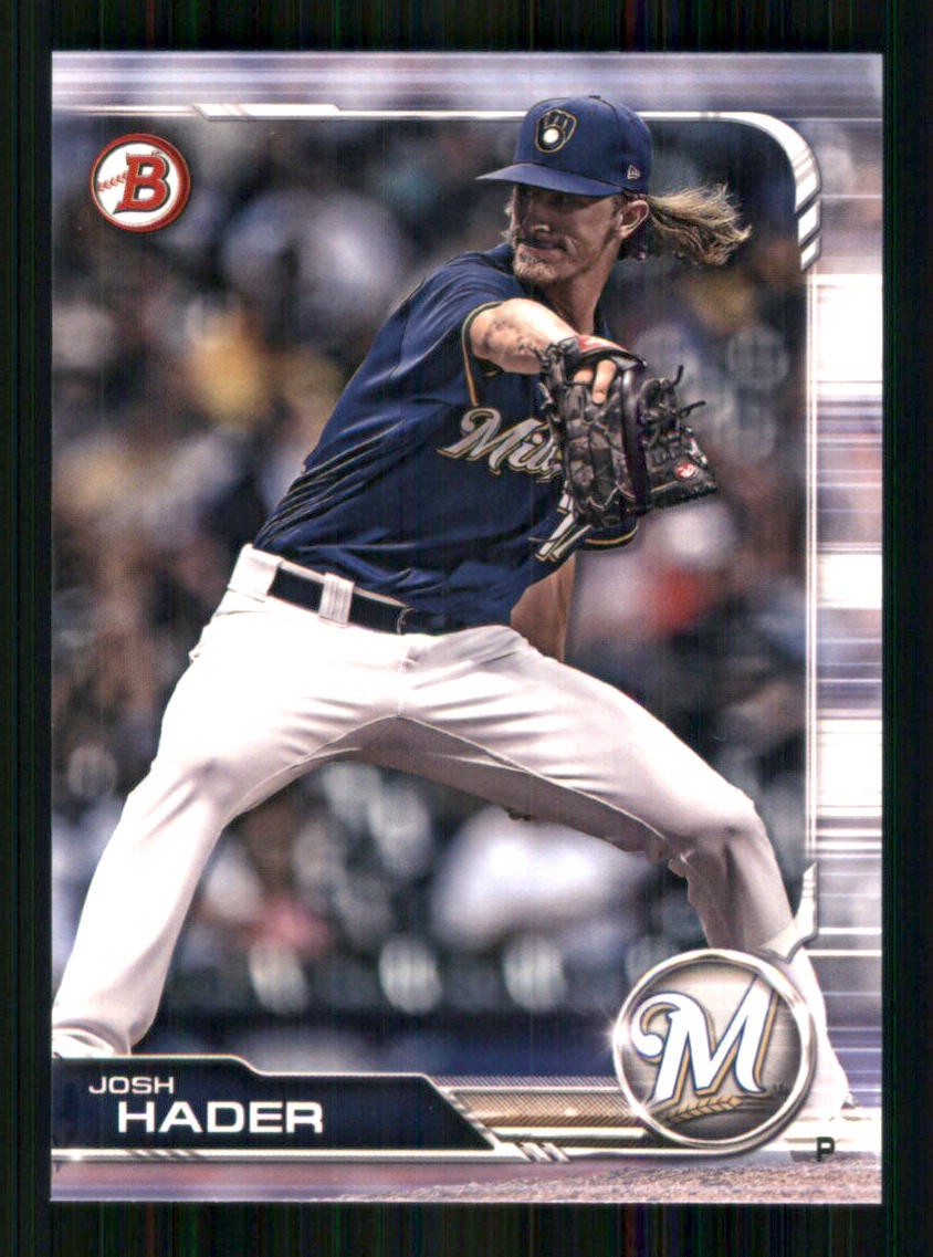 2019 Bowman #97 Josh Hader Milwaukee Brewers 70421