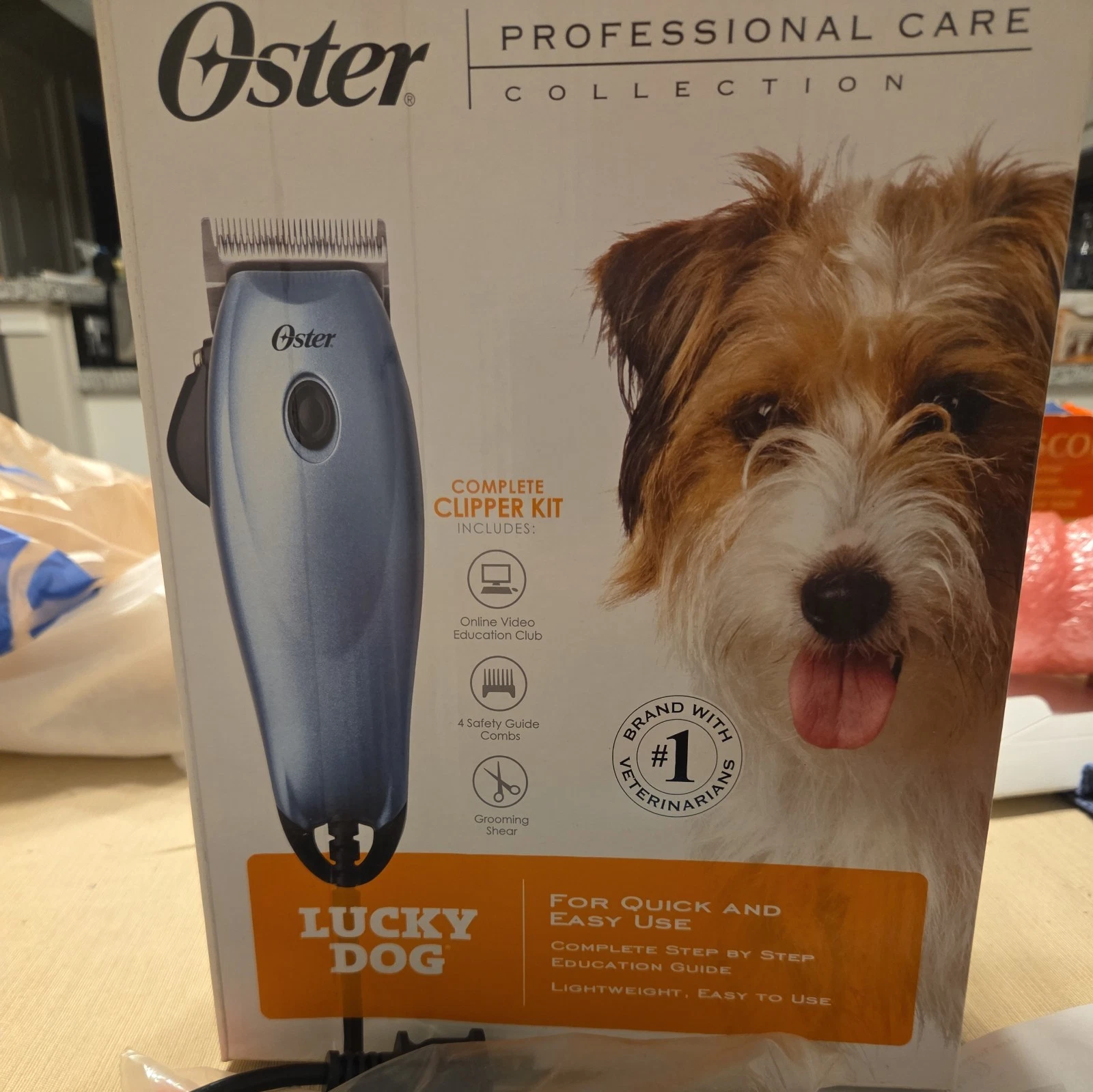 Oster Professional Dog Animal Care Complete Grooming Shear Fur Clipper Set
