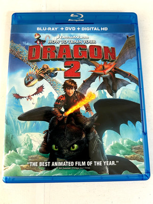 How to Train Your Dragon 2:  Blu-Ray & DVD 3 Disc Set / Ships With Tracking