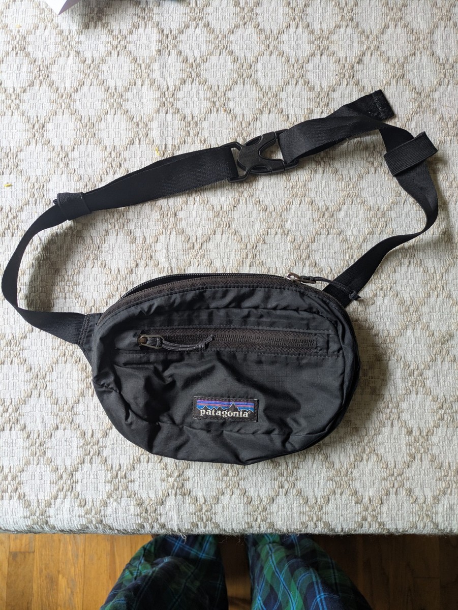 patagonia lightweight travel mini belt bag black Terravia Hip Pack - The Ultralight Black Hole Mini Hip Pack by Patagonia is a versatile and lightweight accessory designed to carry essentials during exercise and fitness activities Patagonia Ultralight Sling Bag Black
