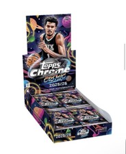 Topps Chrome Cosmic 2025/26 NBA Hobby Box SEALED NEW! Autos