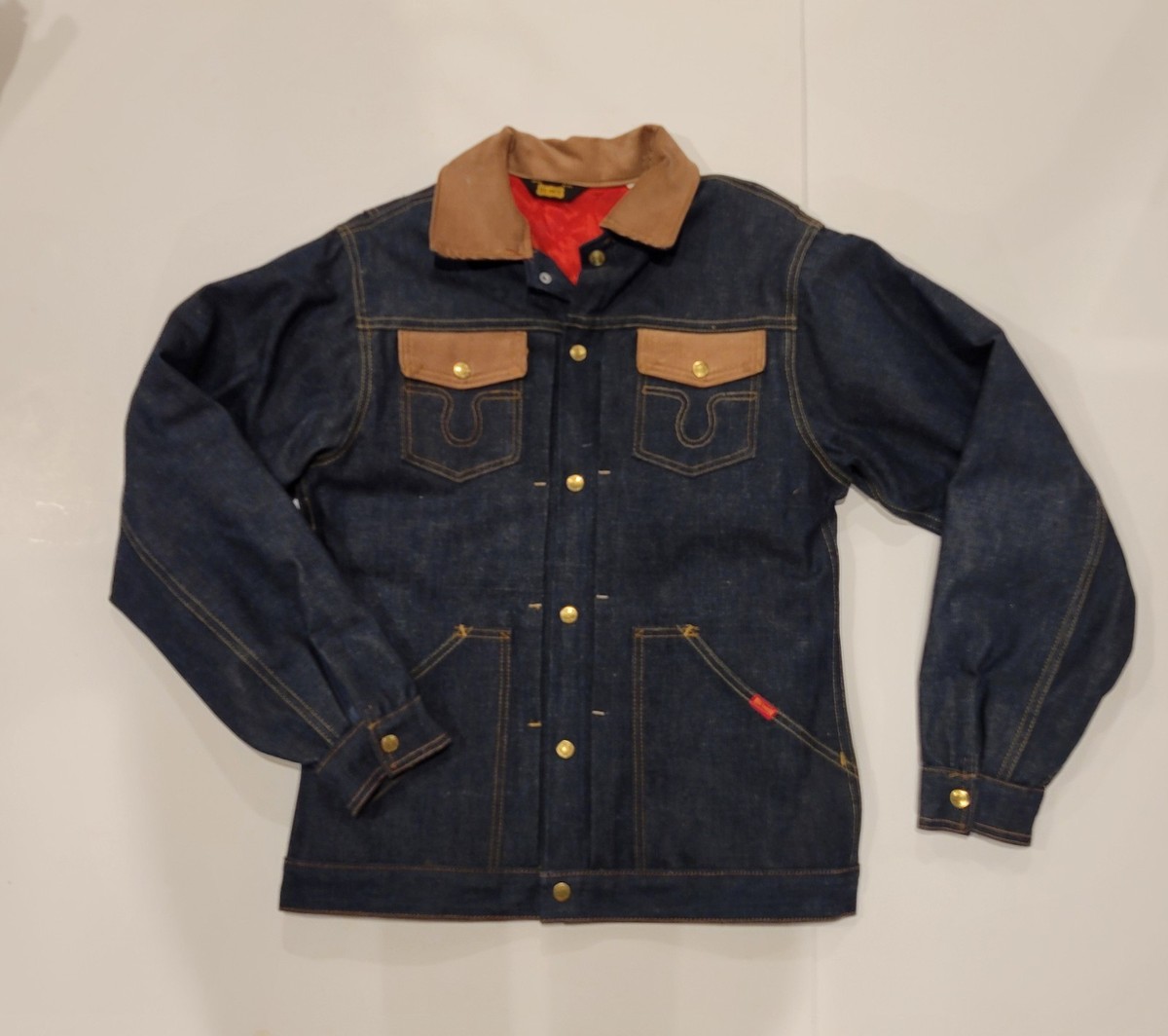 Vintage Buckaroo Big Smith Sanforized Denim Jacket Type 2 1960S