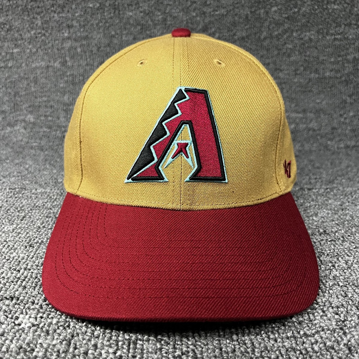 New 47 Brand Arizona Diamondbacks Snapback Hat Gold/Red Adjustable Cap