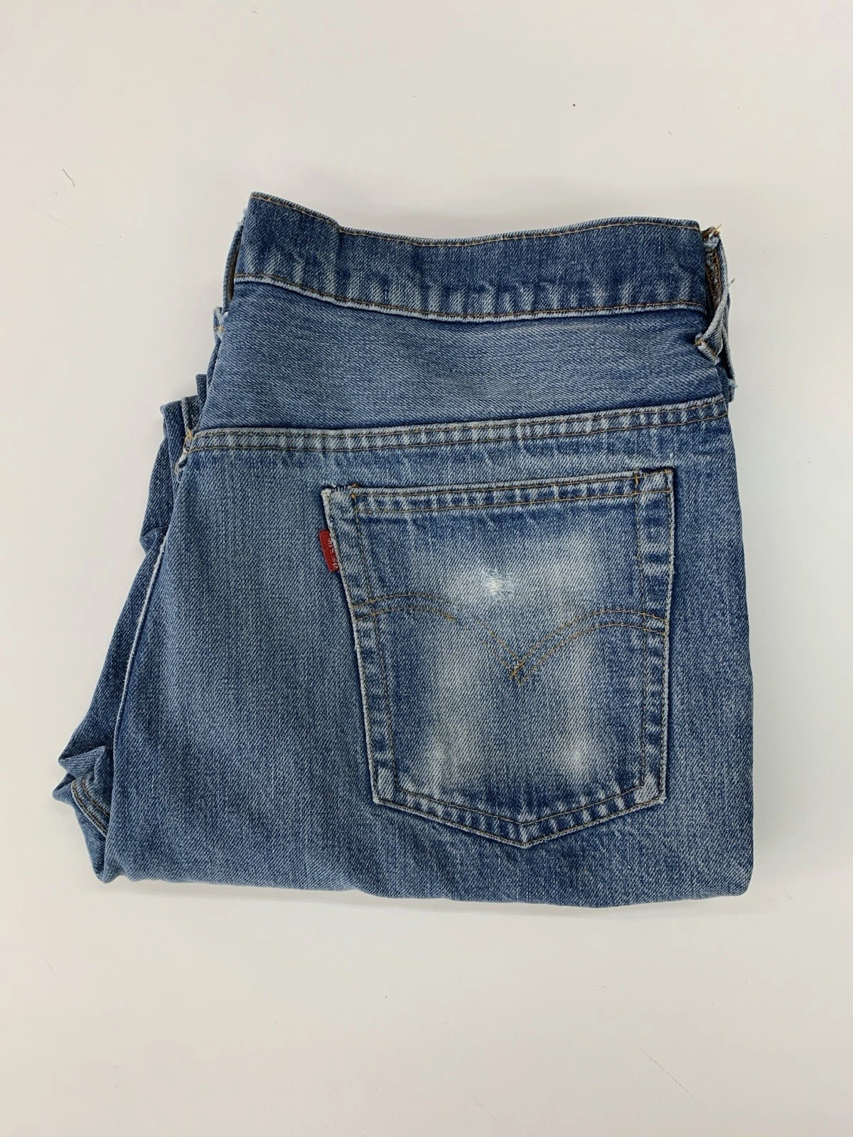 Vintage Levi’s 517, Talon Zipper, Chain stitched, 36x31 1970s 1980s
