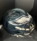 Dallas Goedert Full Size Autographed Replica  Helmet - Fanatics Authentication