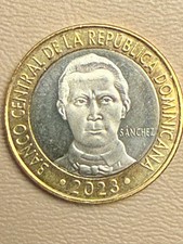 Dominican Republic - 2023 5 Pesos Coin - Great Detail! Free Shipping!