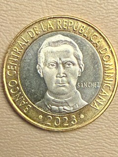Dominican Republic 2023 5 Pesos Coin Great Detail! Free Shipping!