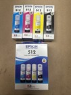 Genuine Epson 512 Ink Bottle 8 Pack for ET-7700 ET-7750 One Expired