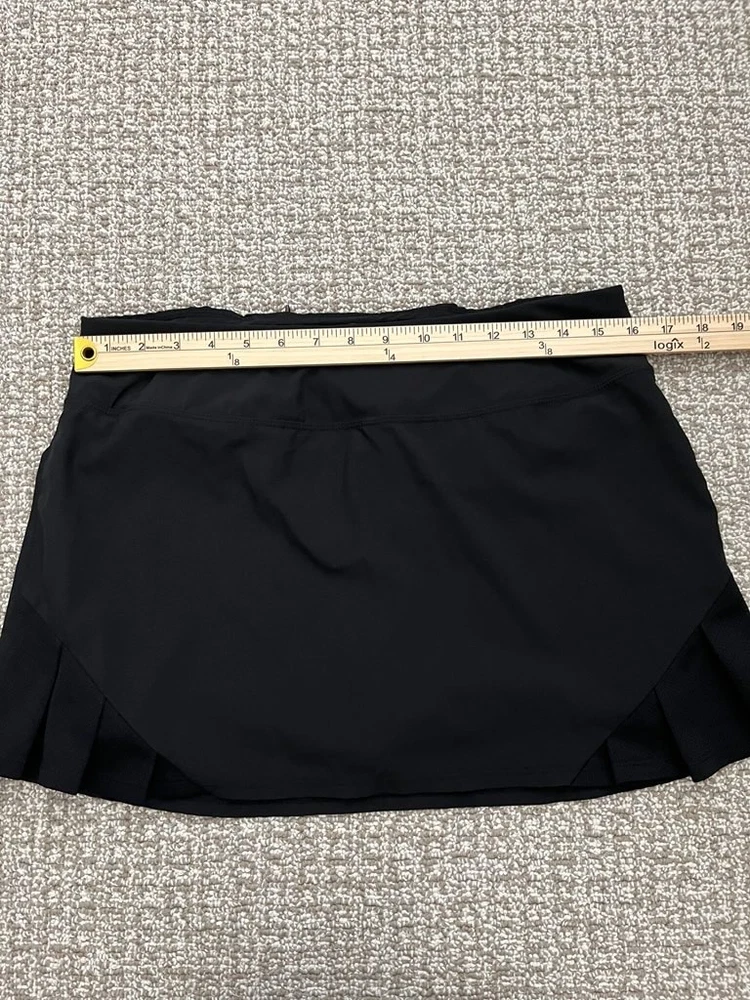 Etonic Pleated Flare Tennis Skirt with Zip Pocket - Size M