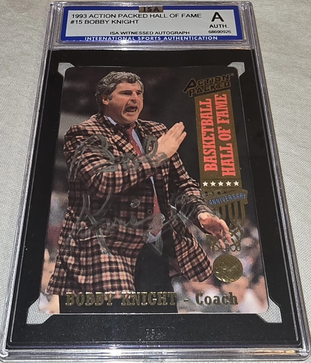Bob Knight NCAA Autographed Items products for sale | eBay