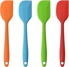 Silicone Spatulas, 11 inch Rubber Spatula Heat Resistant large, little, small 