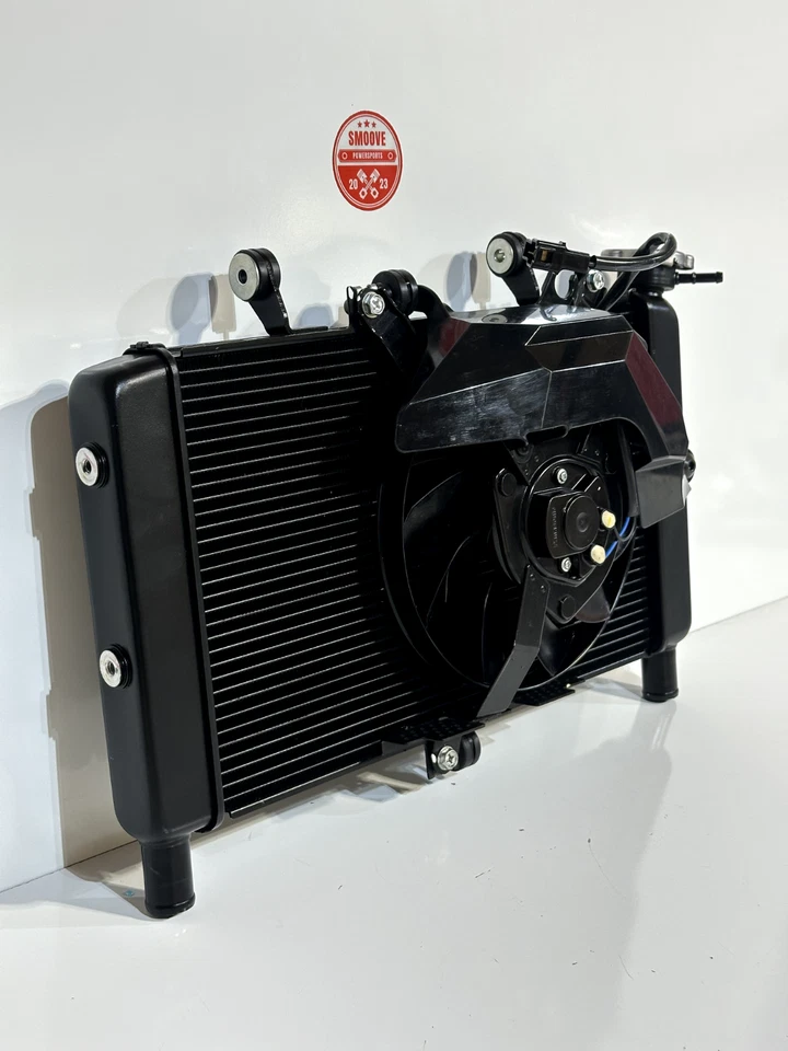 2022-2025 YAMAHA XSR900 XSR 900 OEM RADIATOR ENGINE MOTOR COOLANT COOLER W/ FAN - Image 2 of 4