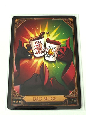 ハズビンホテル　シーズン2 トレカ　DAD MAGS 12/60 F Hazbin Hotel Trading Card Season 2 2nd Edition 12/60 Dad Mugs