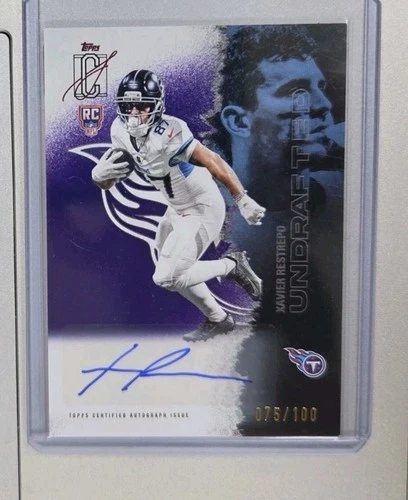 2025 Topps Signature Xavier Restrepo Rookie Class Autographs (RAW)
