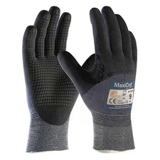 Pip 44-3455 Cut-Resistant Gloves, Cut Level A3 ,Double Dipped ,Foam Nitrile
