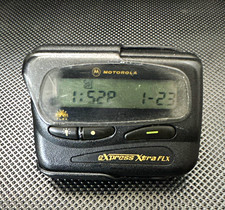 Vintage Motorola Express Xtra FLX Pager 931.1125 MHz -TESTED  WORKING Excellent