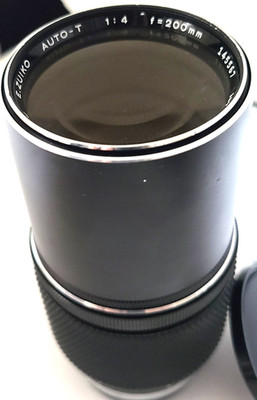 Olympus OM-System E.ZUIKO AUTO-T 200mm F/4 Lens Excellent No. 145567