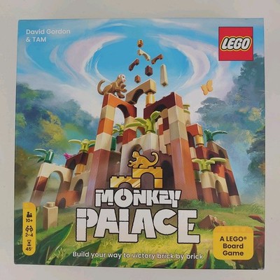 LEGO Monkey Palace Board Game David Gordon New Open Box