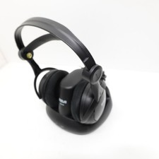 RCA WHP141 900MHz Wireless Stereo Over-Ear Headphones with Transmitter Base Stan