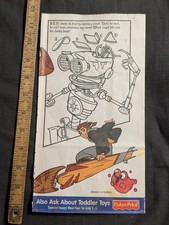 Vintage Collectors 2002 Treasure Planet McDonald's Happy meal childs bag