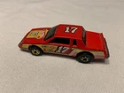 1986 Hot Wheels Stock Rocket Buick Red #17 Nascar Vintage Diecast Blackwall