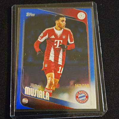 Topps UEFA Club Competitions 2025-26 Jamal Musiala Bayern Munich /150 #130