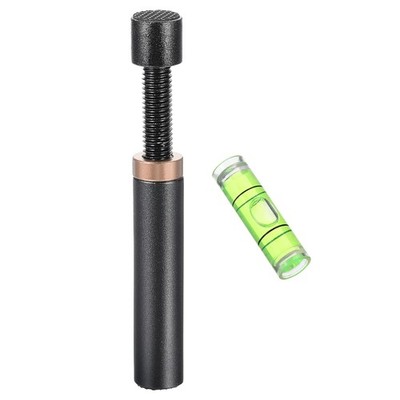 74-120mm Graphics Card GPU Support Bracket Brace with Spirit Level, Black Gold