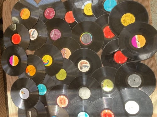 Vinyl Record Lot (38 Records) NO COVERS -Rush, Elvis, Beatles, Stones (Lot 1)