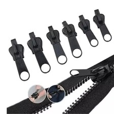 Fix Zipper Zip Slider Repair Instant Kit Removable Rescue Replacement Pack of 6P