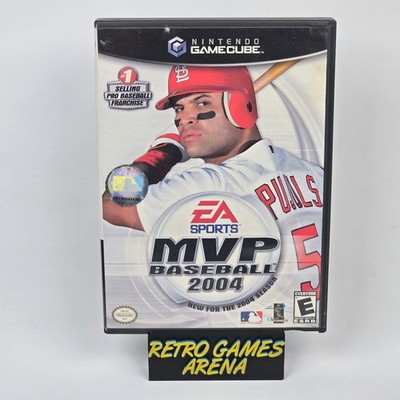 MVP Baseball 2004 (Nintendo GameCube) Case & Disc