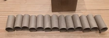 15 Empty Toilet Paper Rolls Cardboard Tubes for Arts & Crafts
