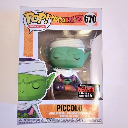 Funko Pop! Dragon Ball Z Piccolo #670 Fall Convention Exclusive Vinyl Figure