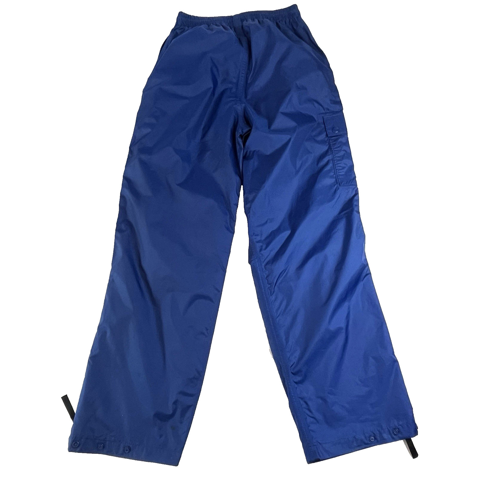 Helly Hansen Tech Rain Pants Mens M Blue Packable Zip Leg Outdoors Gorpcore