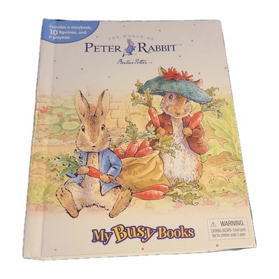 My Busy Books Beatrix Potter's ''The World Of Peter Rabbit'' book and Toy Playset