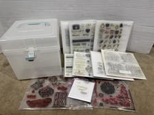 LOT Of 10 Close To My Heart Acrylic Stamp Sets Most Are NEW With Storage