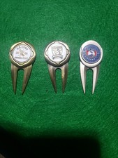 3 US Open Logo Golf Ball Marker  Divot Repair Tool Greens Keeper 2006-07 2010
