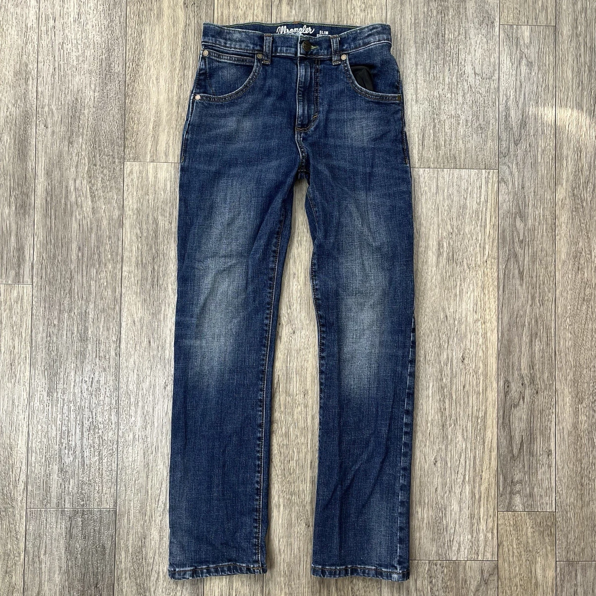Pantalon Vintage Bleu Taille 14 Coupe Slim - Neuf Sans étiquette